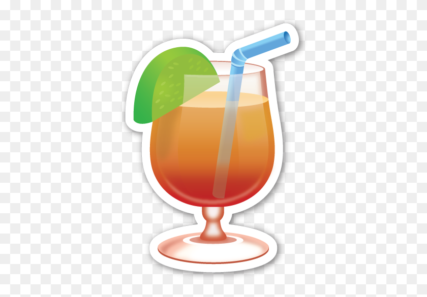 380x525 Tropical Drink Emojis For Every Mood And Situation - Beer Emoji PNG