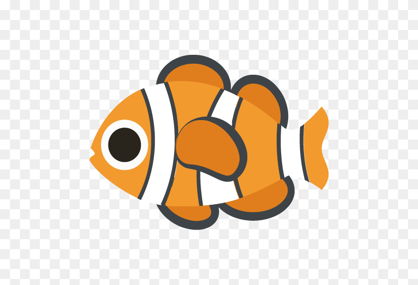 512x512 Tropical Fish Emoji For Facebook, Email Sms Id Emoji - Fish Emoji PNG