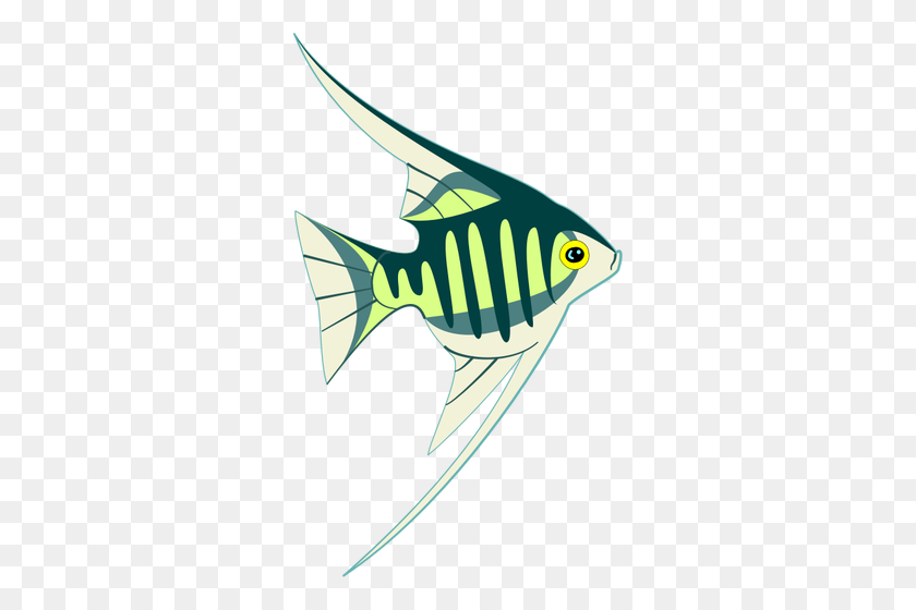 302x500 Tropical Fish Image - Saltwater Fish Clipart