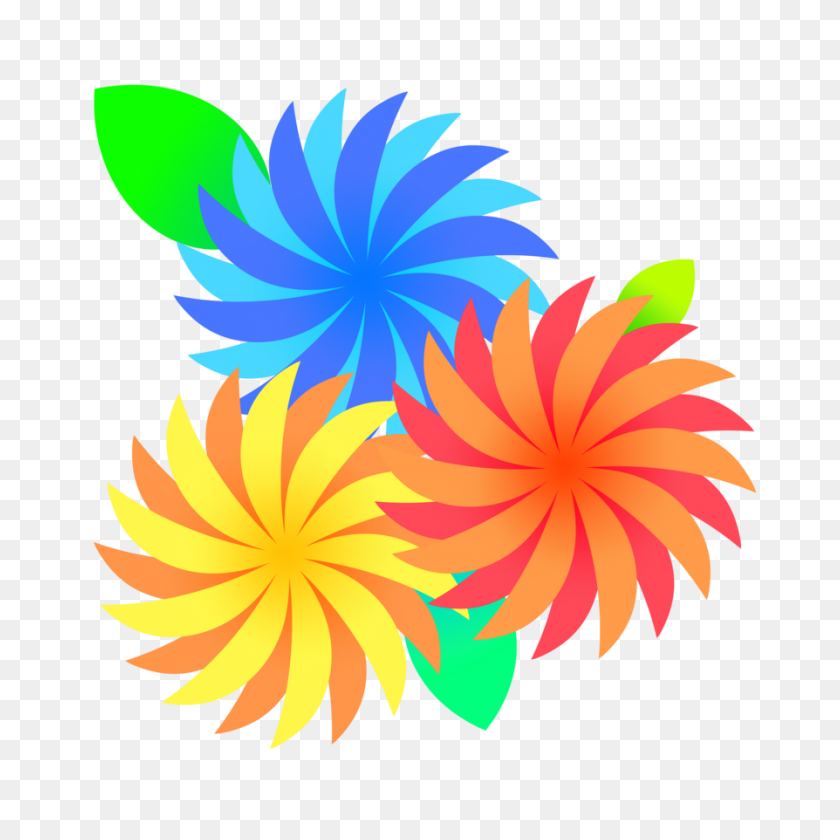 894x894 Tropical Flowers - Tropical Flowers PNG