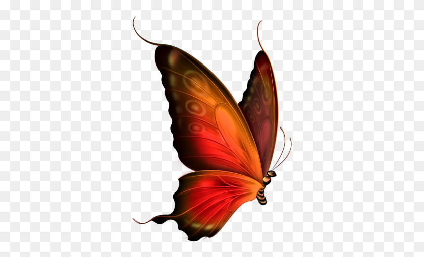318x450 Tropical Siren Png Butterflybirds Butterfly - Siren Clipart