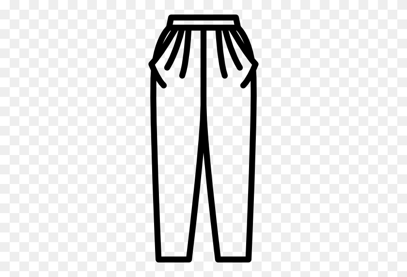 512x512 Trousers Icon - Sweatpants Clipart