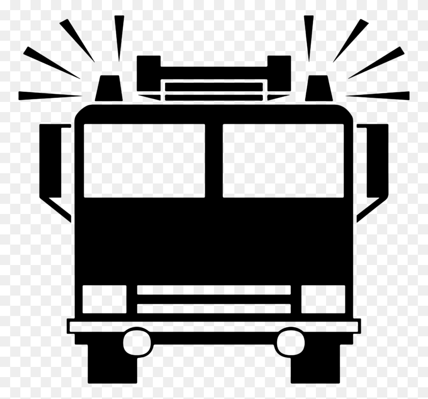 768x723 Truck Black And White Fire Truck Clipart Black - Truck Clipart Black And White