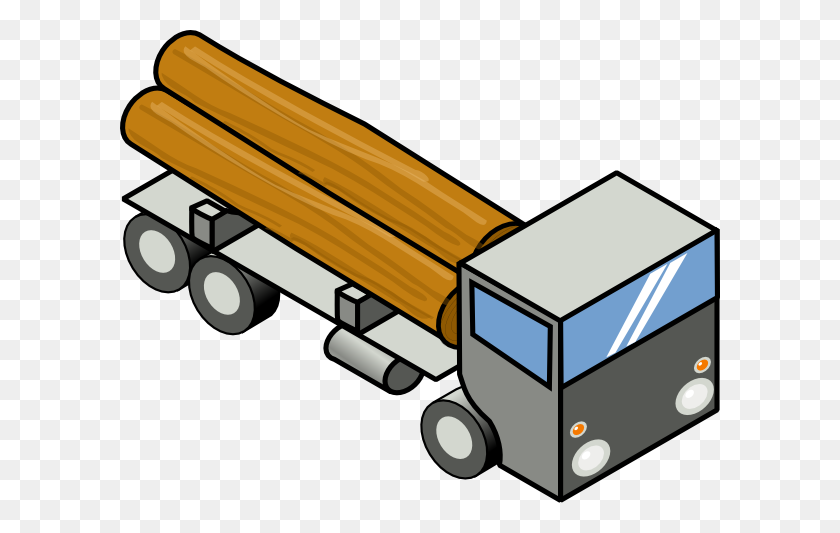 600x473 Truck Clip Art - Transportation Clipart