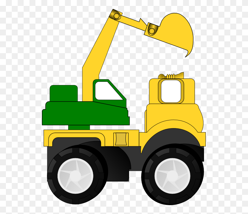 555x665 Truck Clip Art - Delivery Truck Clipart