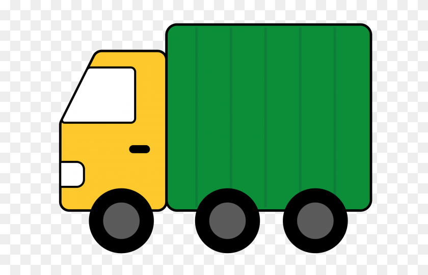 640x480 Truck Clipart Freight Truck - Semi Truck Clipart Blanco Y Negro