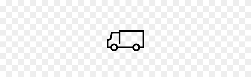 200x200 Truck Icons Noun Project - 18 Wheeler PNG