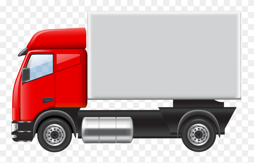 850x526 Truck Png - Truck PNG