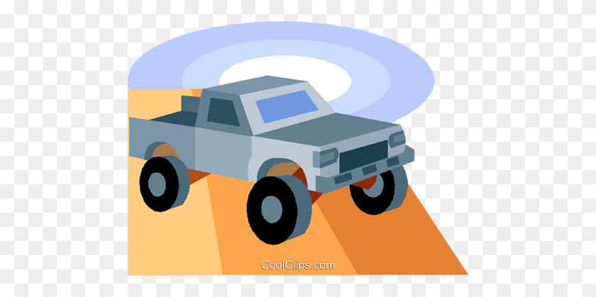 480x359 Truck Royalty Free Vector Clip Art Illustration - Truck PNG Clipart
