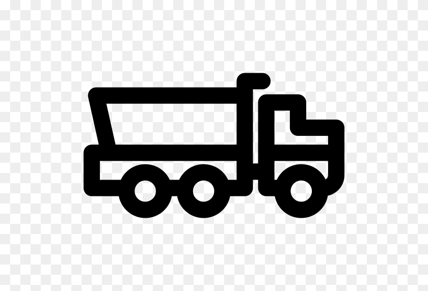 512x512 Truck Trailer Png Icon - Truck And Trailer Clip Art