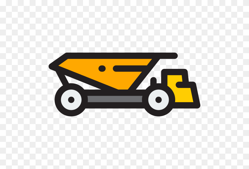 512x512 Trucking Construction Png Icon - Construction Tools PNG