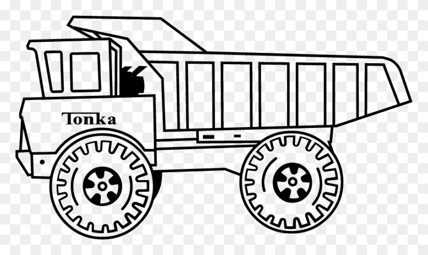 854x482 Camiones - Tonka Truck Clipart