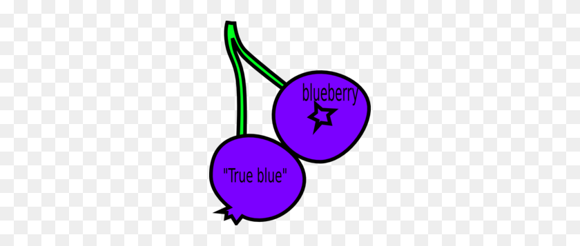 234x297 True Blue Clip Art - Blueberry Clipart