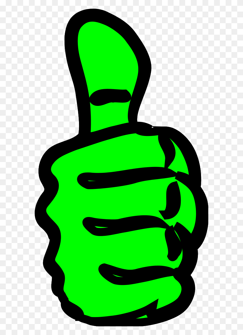 600x1098 Verdadero Clipart Thumbs Up - Thumbs Up And Down Clipart