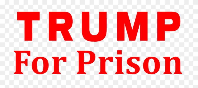 835x337 Trump For Prison - Prisión Png
