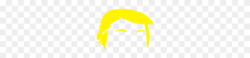 190x137 Trump Hair Minimal Vector - Trump Hair PNG