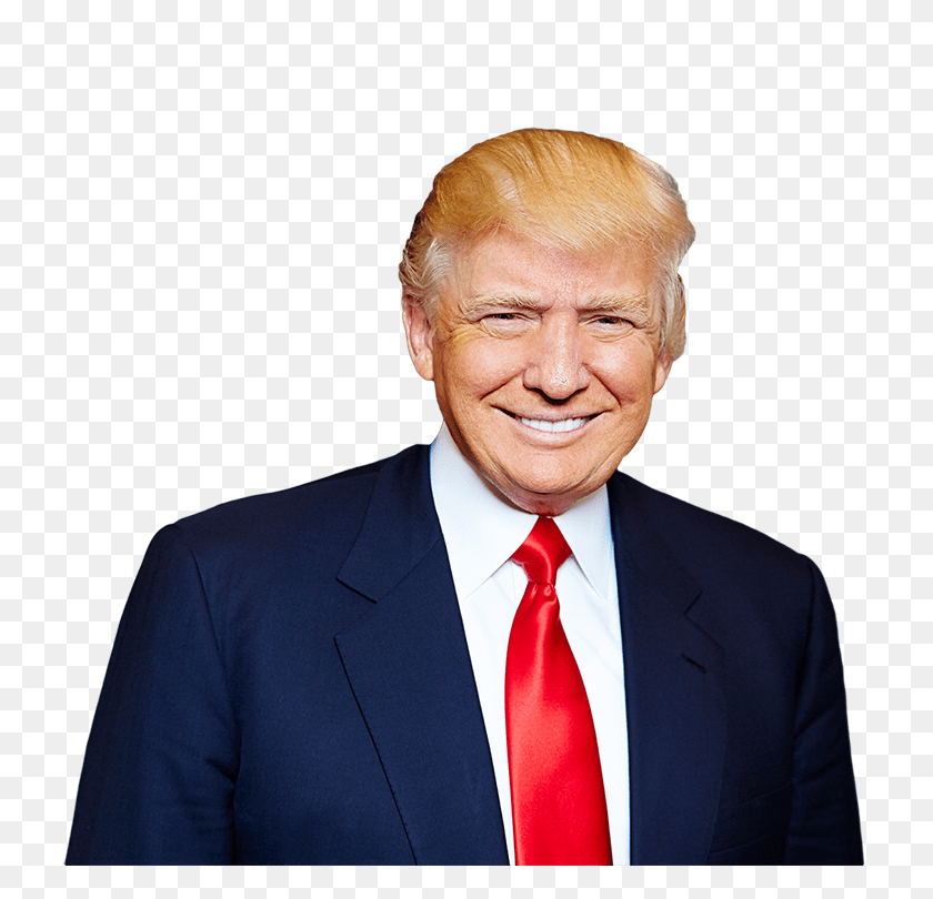 750x750 Trump Smiling Face Transparent Png - Trump Face PNG