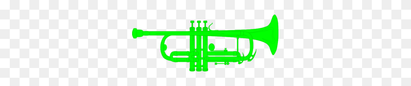 299x117 Trumpet Green Clip Art - Chloroplast Clipart