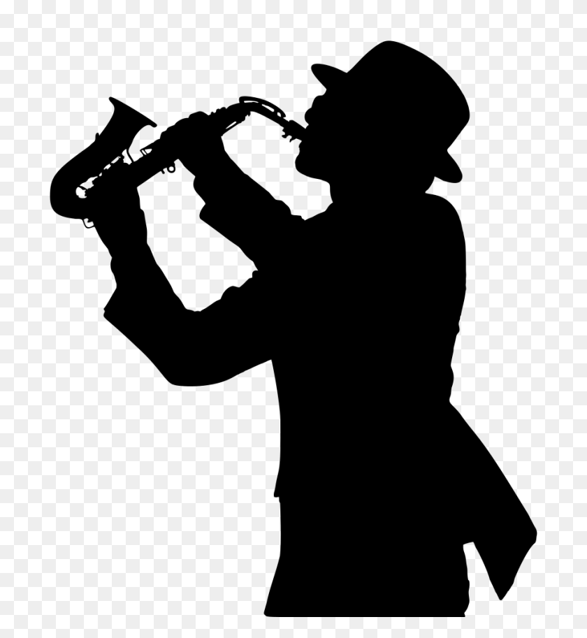 914x1000 Trumpet Player Silhouette Clip Art Loadtve - Trumpet Clipart