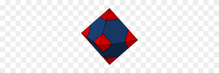 220x220 Truncated Octahedron - Pyramids PNG
