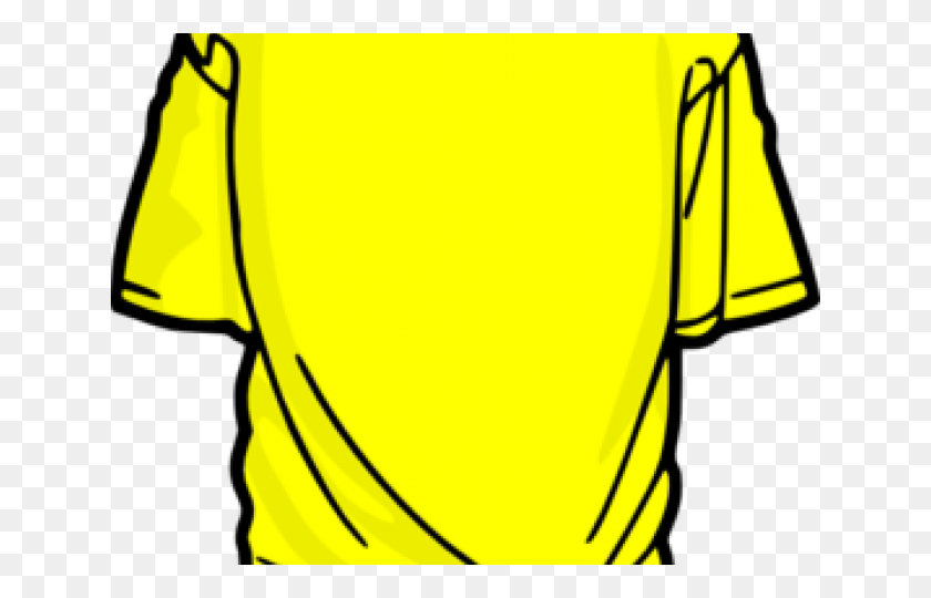 640x480 Camiseta Clipart Objetos - Camiseta Amarilla Clipart