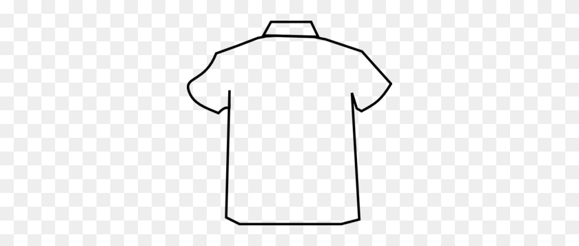 298x297 Tshirt Outline Clear Clipart - Tshirt Outline Clipart