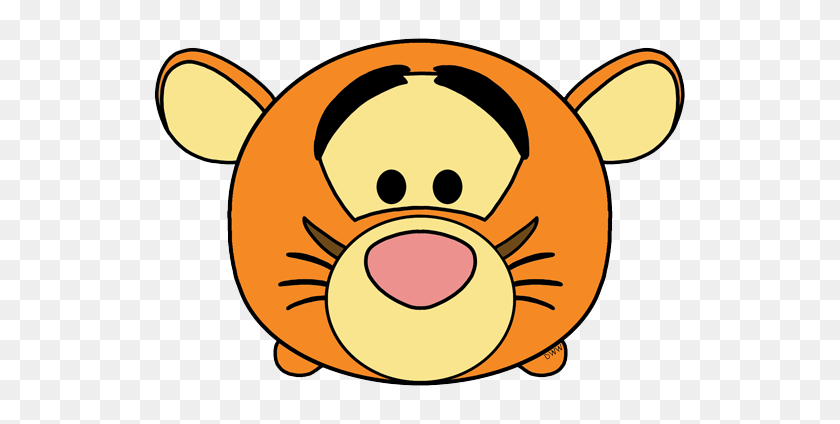 550x364 Tsum Tsum Disney, Tigger, Disney Tsum Tsum - Tigger PNG