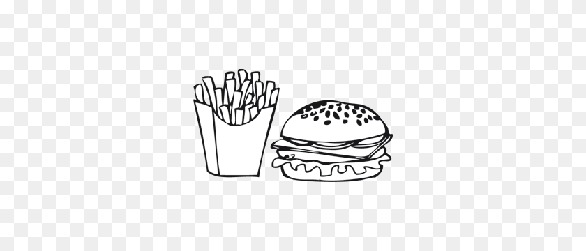 300x300 Tuckin - Chips Clipart Black And White