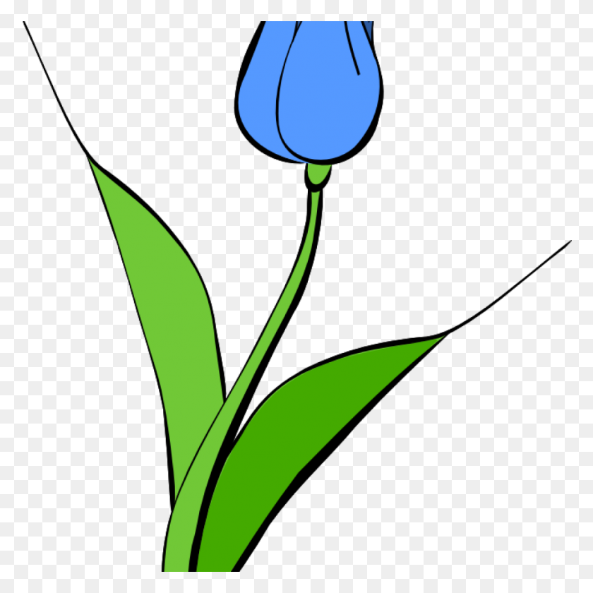 1024x1024 Tulip Clip Art Free Clipart Download - Plant Stem Clipart