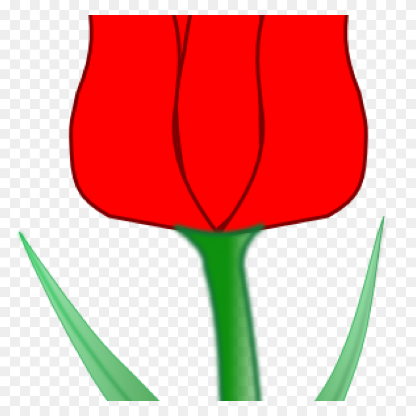 1024x1024 Tulip Clipart Clipart En Clker Vector Online Royalty Free School - Free Tulip Clipart