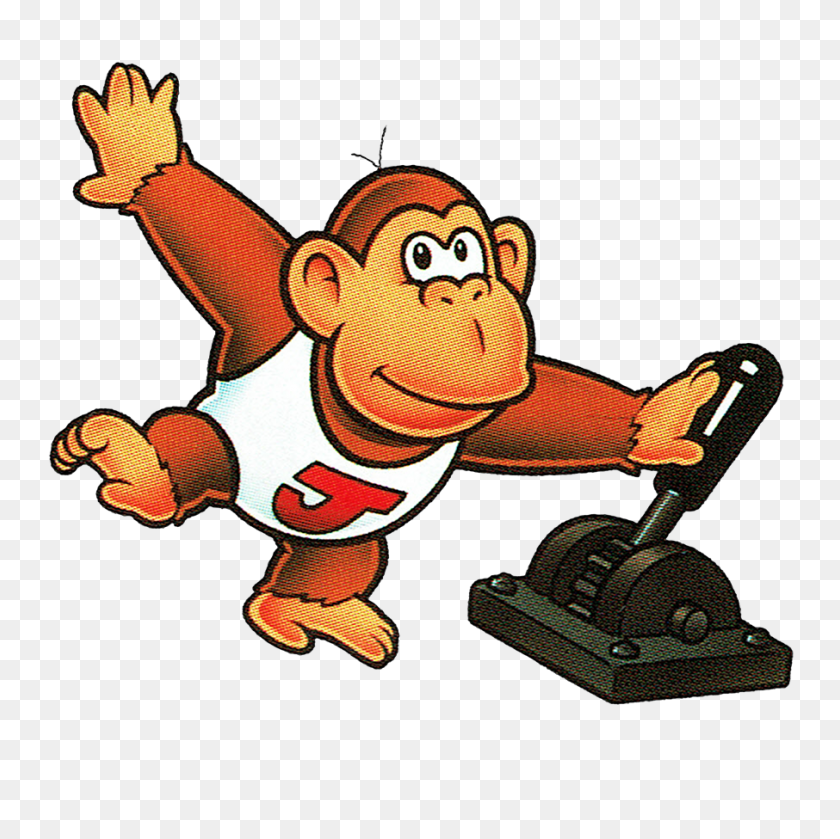 906x906 Tumblr Retro Games - Donkey Kong PNG