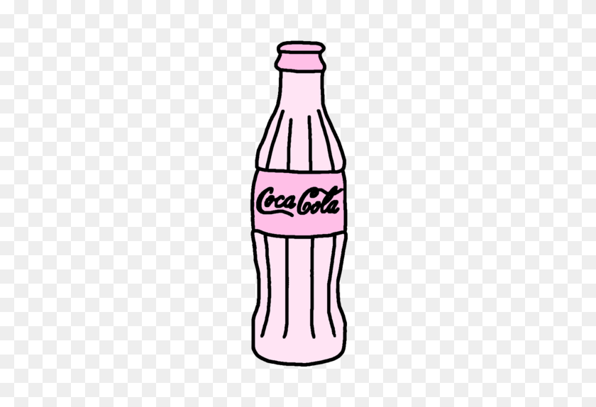 500x514 Tumblr Transparente - Clipart De Botella De Coca Cola