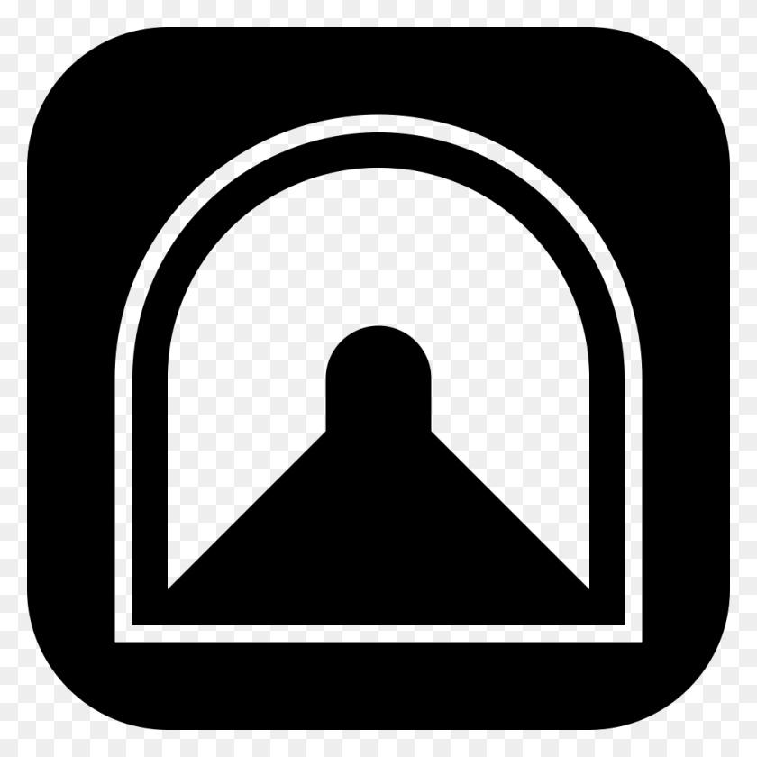 980x980 Tunnel Pathway Symbol Png Icon Free Download - Pathway PNG