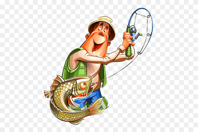 469x500 Turizm, Rybalka Vse Dlia Turista Masculine Birthday Cards - Fishing Hook Clipart