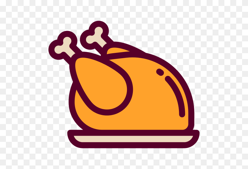 512x512 Turkey Chicken Png Icon - Chicken PNG