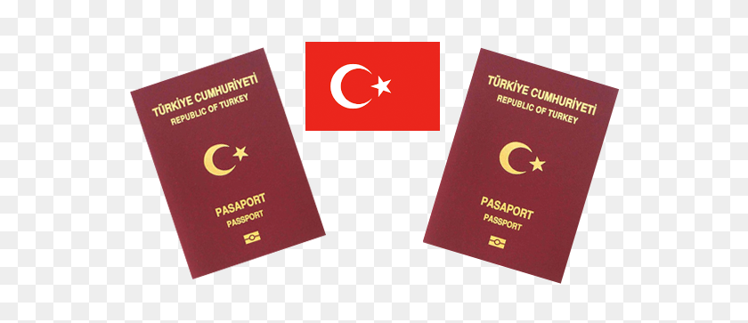 576x303 Turkey Citizenship - Passport PNG