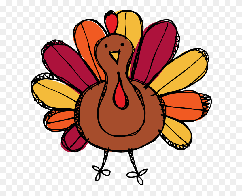 640x619 Turkey Clip Art Happy Easter Thanksgiving - Wild Turkey Clipart