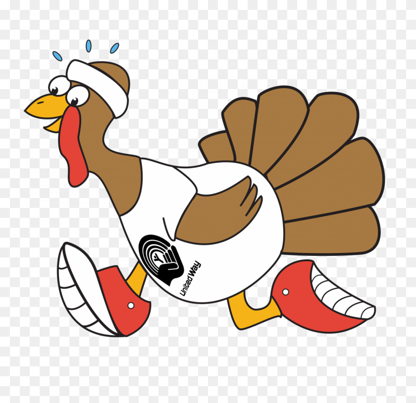 1200x1160 Turkey Trot Registration United Way Of Central Arkansas - Turkey Face Clipart