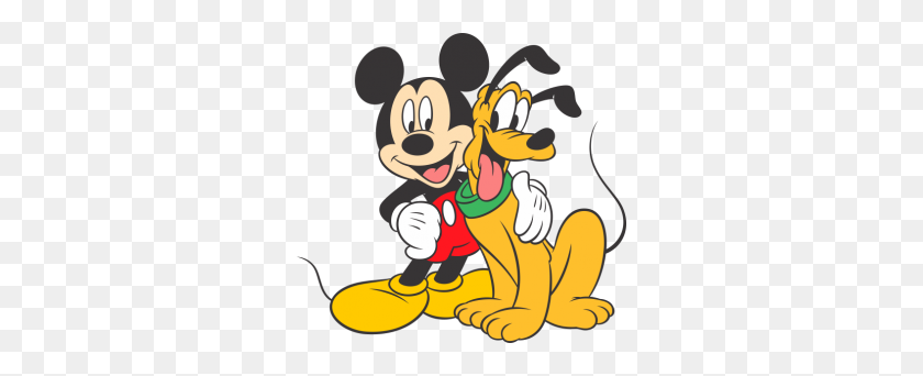 300x282 Turma Do Mickey - Pluto PNG