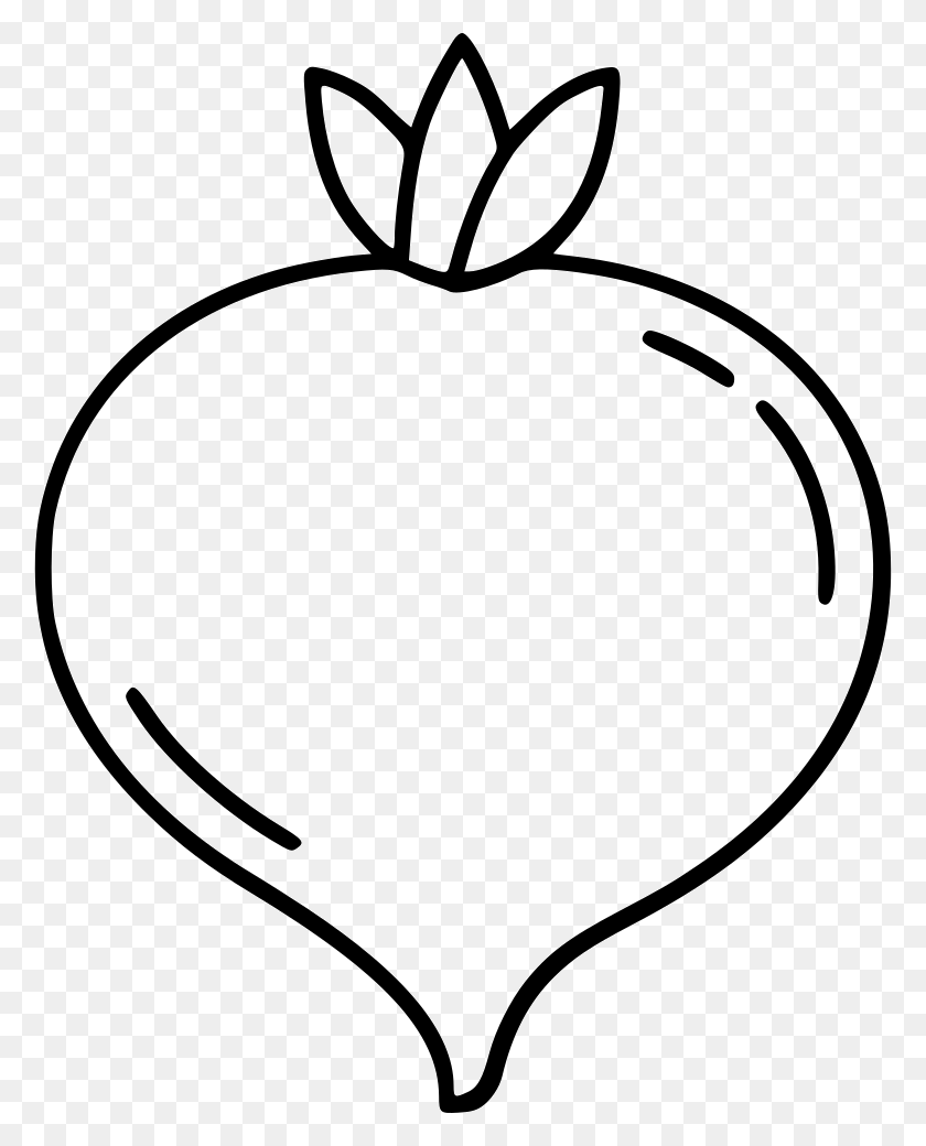 778x980 Turnip Png Icon Free Download - Dill Clipart