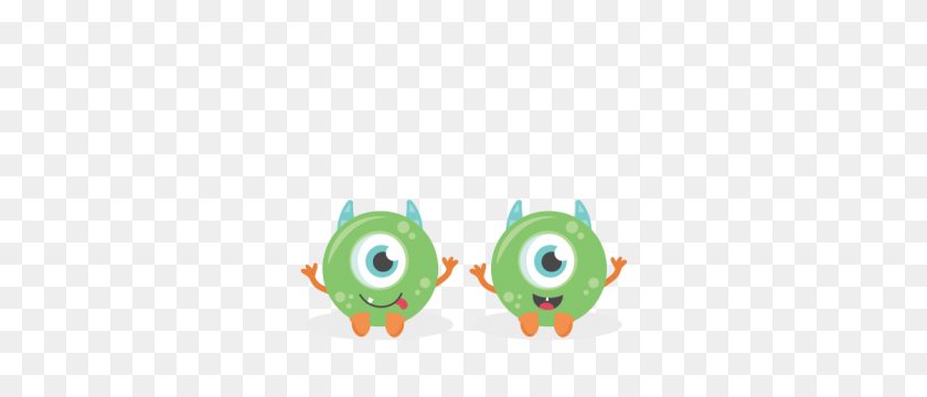 300x300 Turquoise Clipart Cute Baby Monster - Baby Mobile Clipart