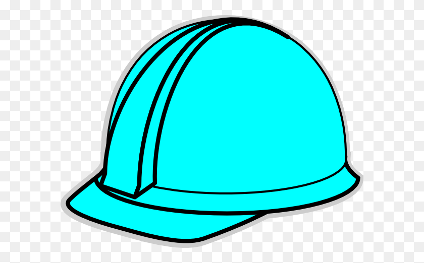 600x462 Turquoise Hard Hat Clip Art - Science Tools Clipart