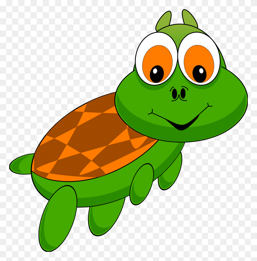 2363x2400 Turtle Clip Art - Moving Day Clipart