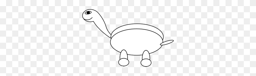 300x189 Turtle Outline Png, Clip Art For Web - Turtle Clipart PNG