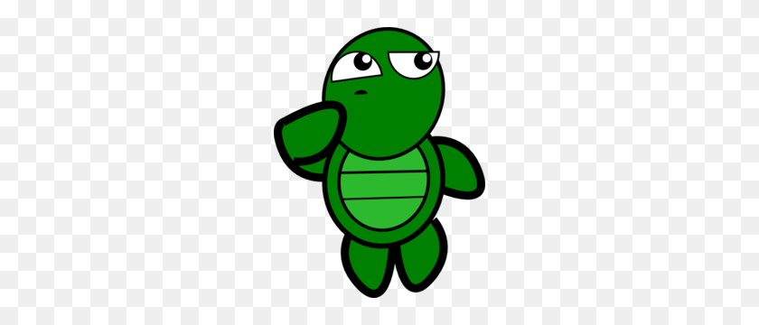 234x300 Turtle Thinking Clip Art - To Think Clipart