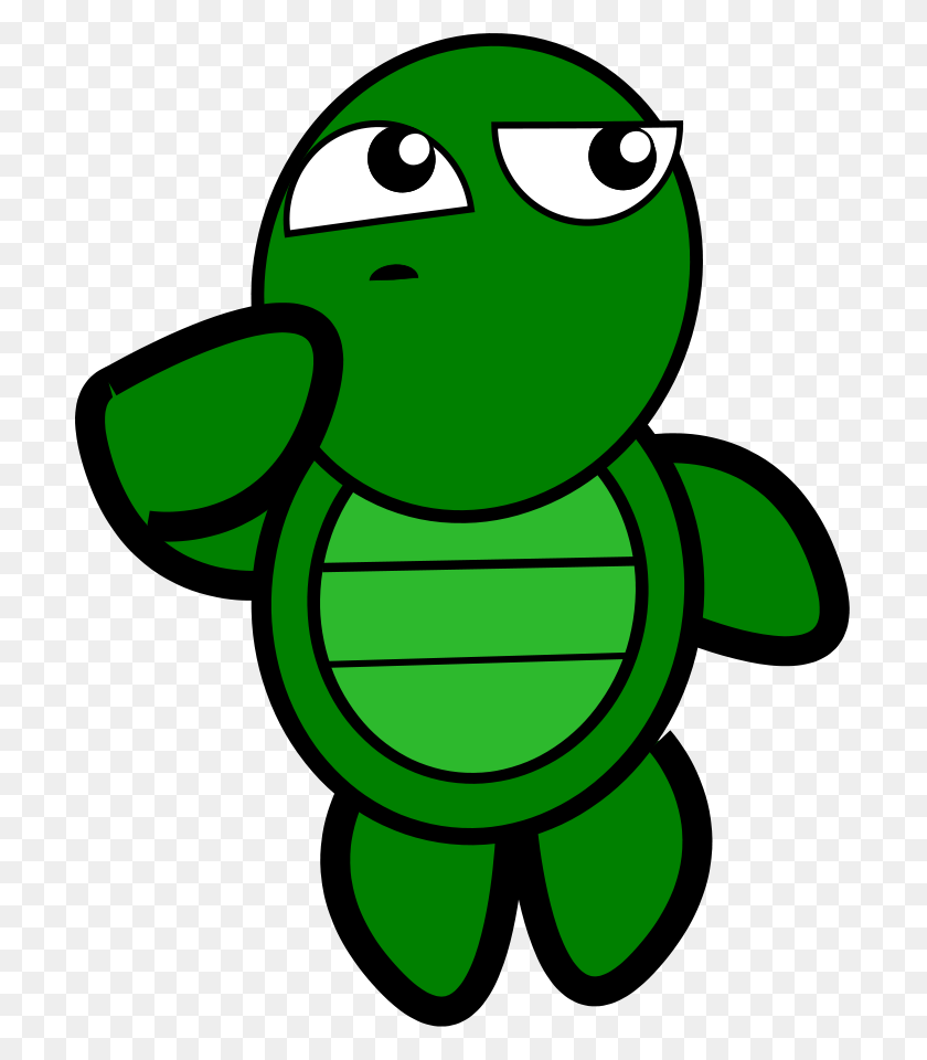 703x900 Turtle Thinking Png Clip Arts For Web - Thinking Clipart PNG