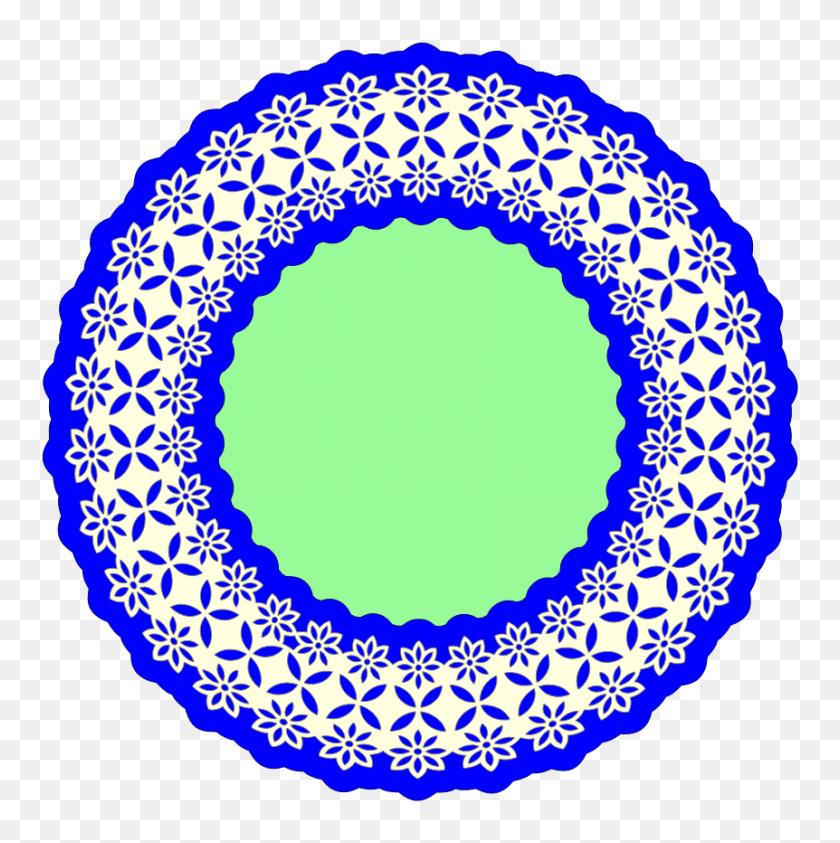 862x866 Tutorial For Creating A Doily From A Border In Mtc Make - Doily PNG