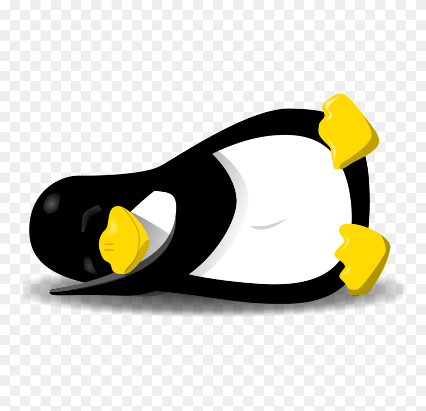 750x750 Футболка Tux Racer Penguin Linux - Tuxedo Clipart Free