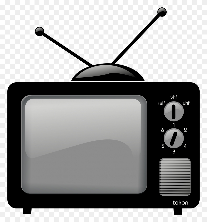 2555x2755 Tv Clip Art Television% - Electronics Clipart