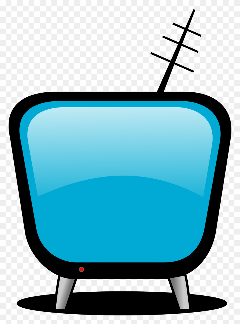 1979x2723 Tv Clipart Blue - Tv Time Clipart